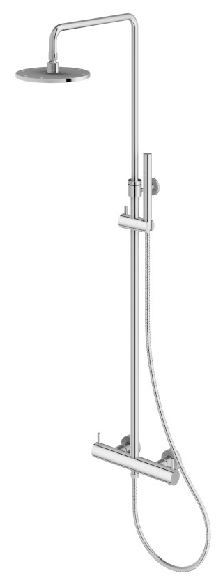 Kohlman Axel Chrom Zestaw Prysznicowy Z Termostatem (QW273A)